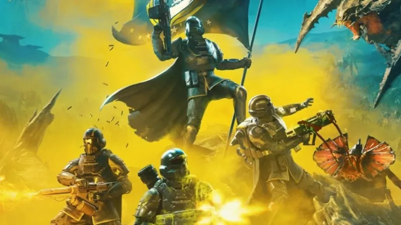 Helldivers 2 vuelve a hacer lo que mejor sabe: reírse de Trump y su muro, pero esta vez con bichos