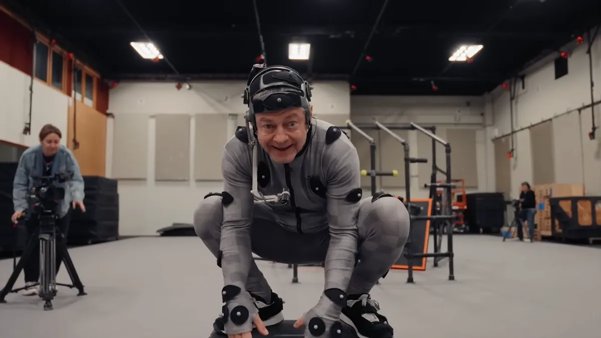 Andy Serkis ya está grabando 'La Cacería de Gollum' y el primer vídeo es una pasada de nostálgica