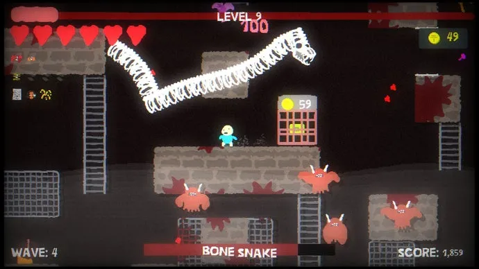 Blood Dungeon: Cuando el 'Vampire Survivors' se sube a una plataforma y todo se vuelve locura
