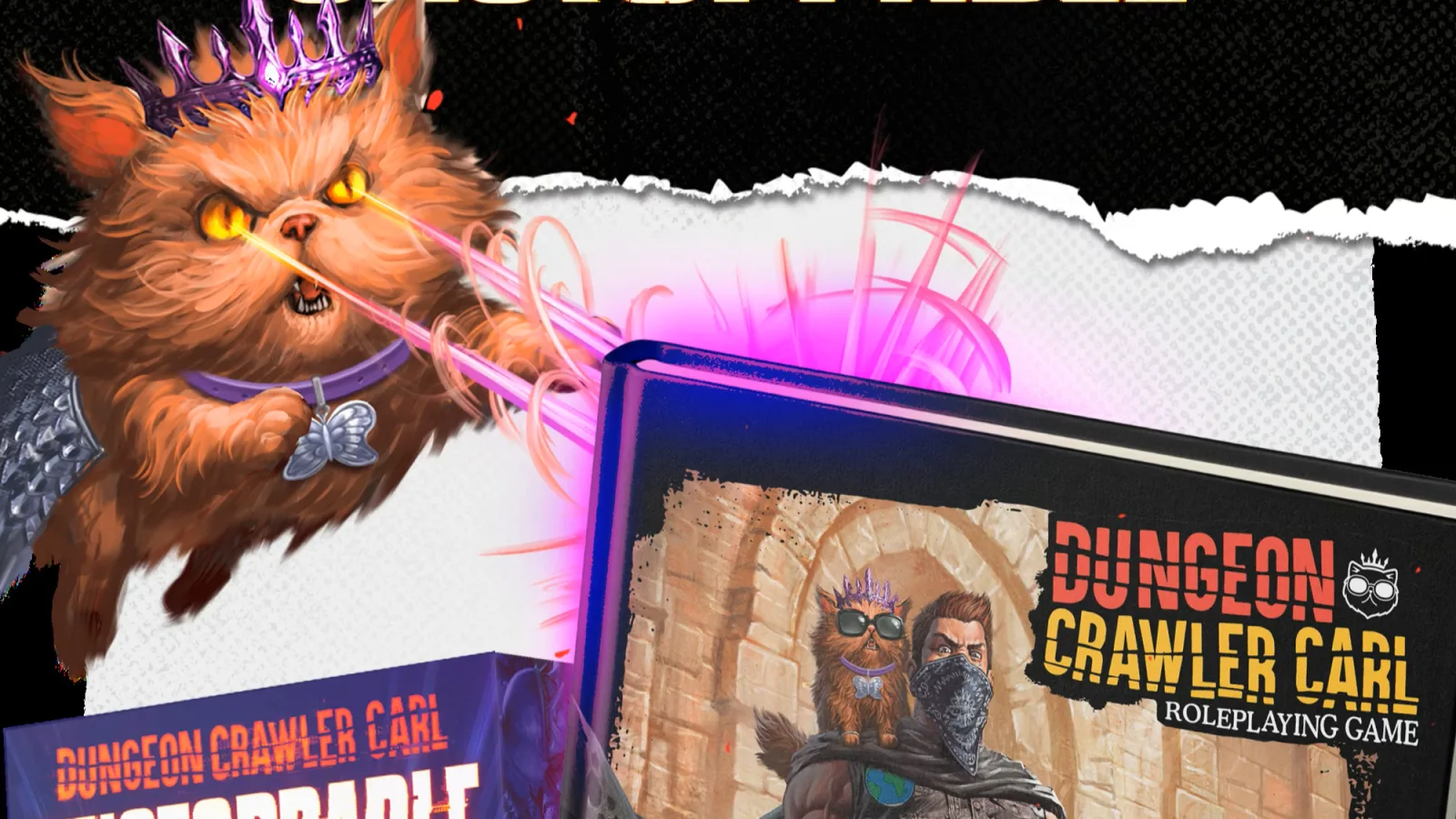 Preorden del Libro de Reglas y Miniaturas del Juego de Rol The Dungeon Crawler Carl en Amazon