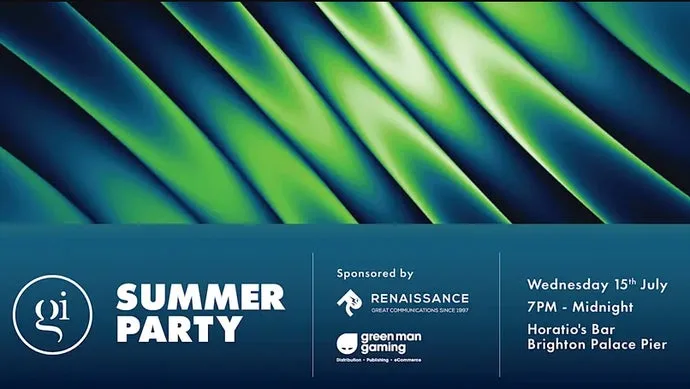 La Fiesta de Verano de GamesIndustry.biz regresa el miércoles 15 de julio