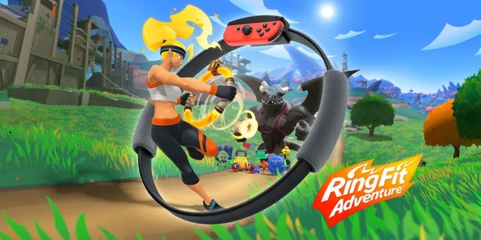 Que no te engañen: sudar con Ring Fit Adventure puede ser mejor que el sofá para la cabeza