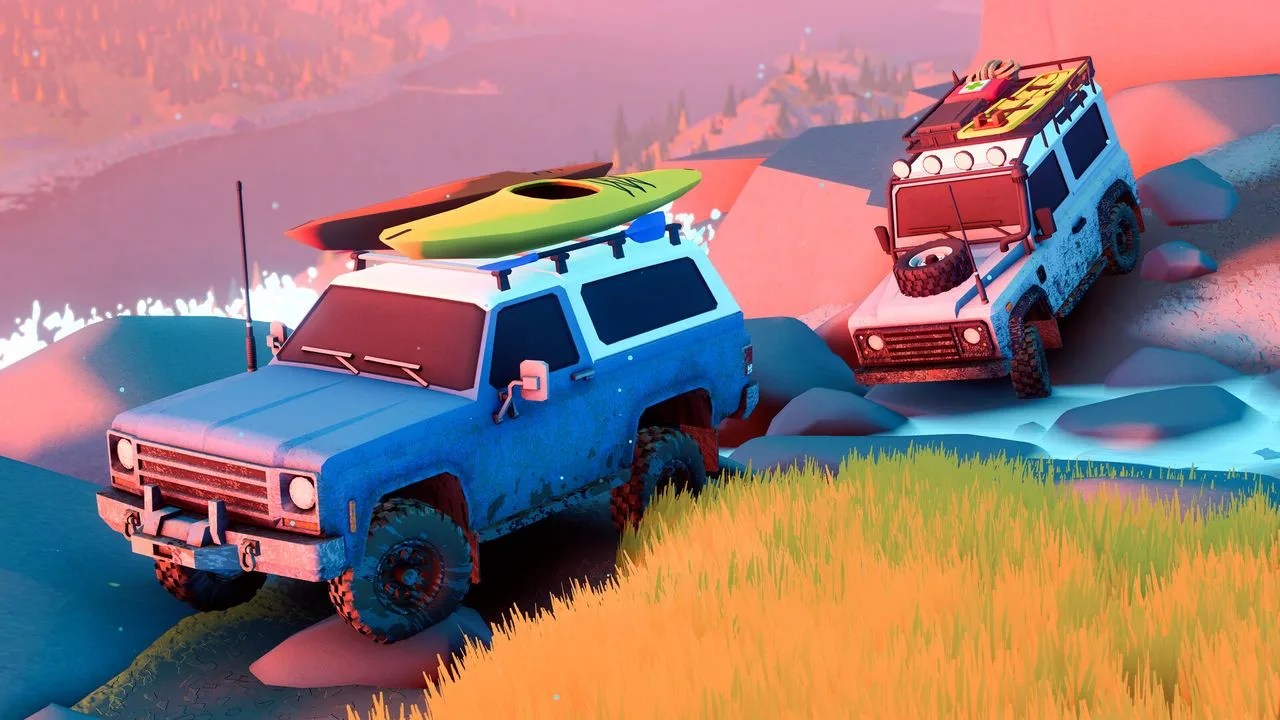 La demo de Over the Hill en el Next Fest promete un juego de todoterreno estilizado para personas a las que realmente les gusta conducir