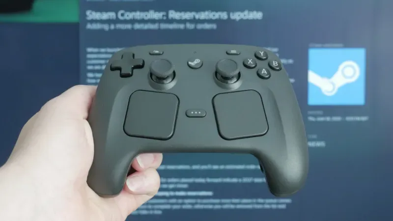 La nueva Steam Controller: Valve pide paciencia y las colas se alargan hasta 2027