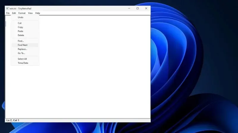 El tío que se hartó del Bloc de Notas moderno y creó uno de 2.6 kilobytes