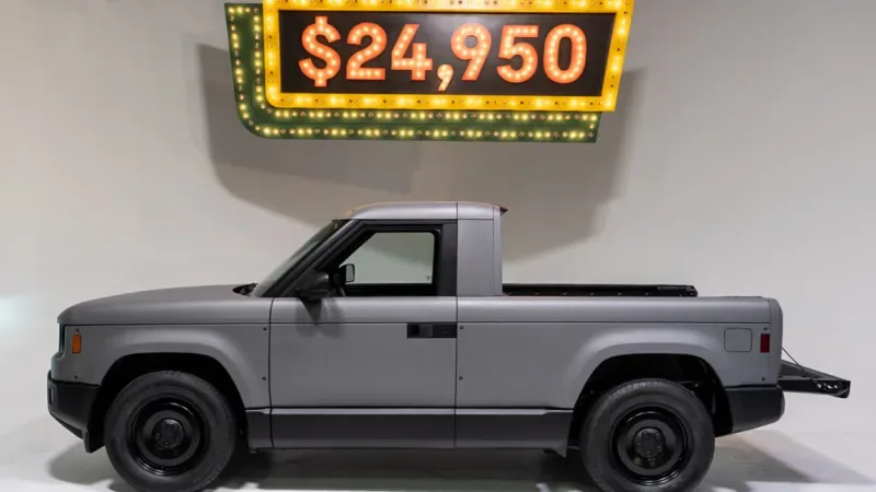 El Slate Auto: 205 millas y un truco de marketing que flipas
