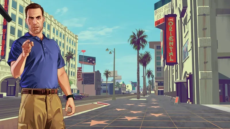 Este tío está haciendo cine en el GTA V y lo emite en directo, con caídas del juego incluidas