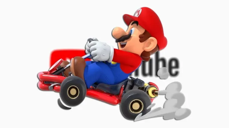 Alguien ha metido Mario Kart en YouTube y es un puto caos (en el buen sentido)