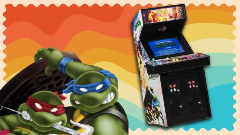 La máquina recreativa de las Tortugas Ninja que te hará sentir como en 1989 (y cabe en tu estantería)