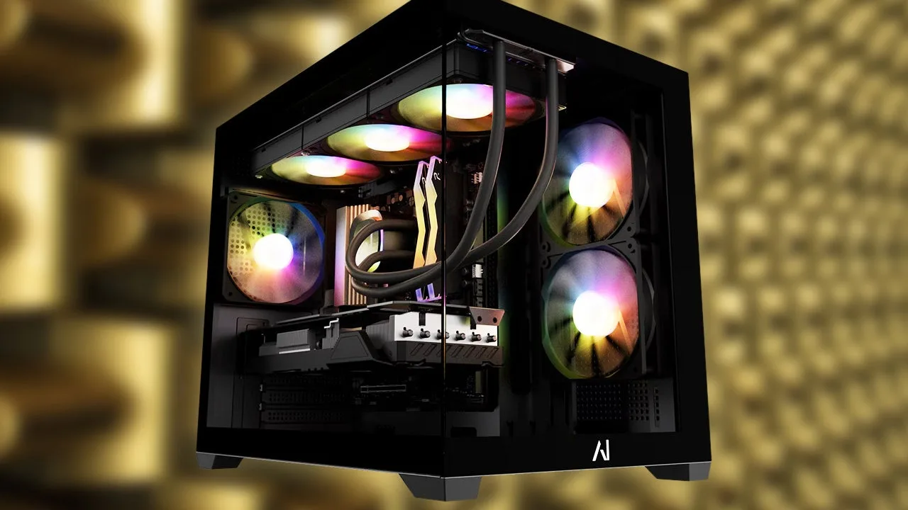 Este PC con la Radeon RX 9070 XT te planta en 4K por 1.500 pavos y encima te sobra para un café