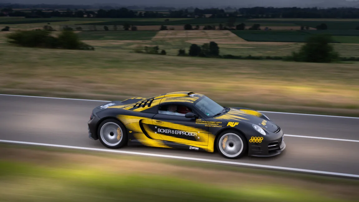 Ruf se marca un 'yo también' con un motor bóxer de 1.000 CV que suena a gloria