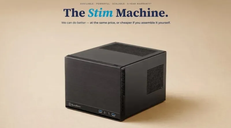 La Stim Machine se cuela en la fiesta de Valve: ¿copia descarada o golpe maestro?