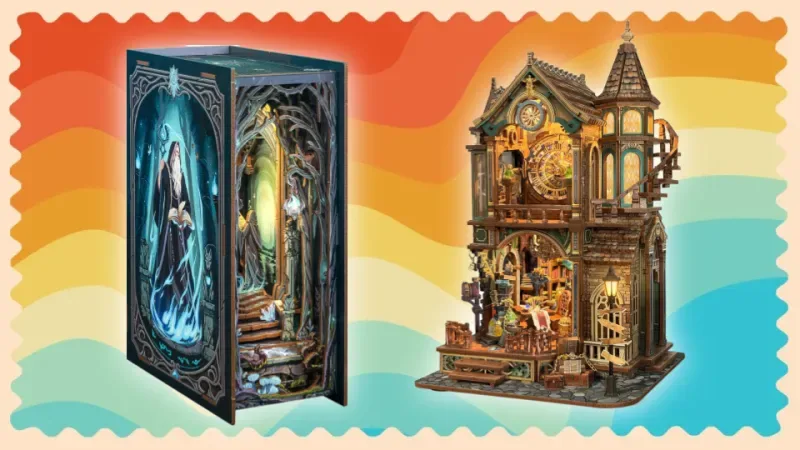 Montar tu propio rinconcito mágico en la estantería: los book nooks molan y no cuestan un riñón
