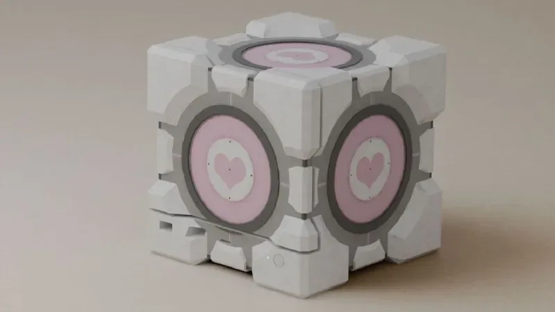 Dbrand se la juega con la Companion Cube de Valve y acaba como el rosario de la aurora