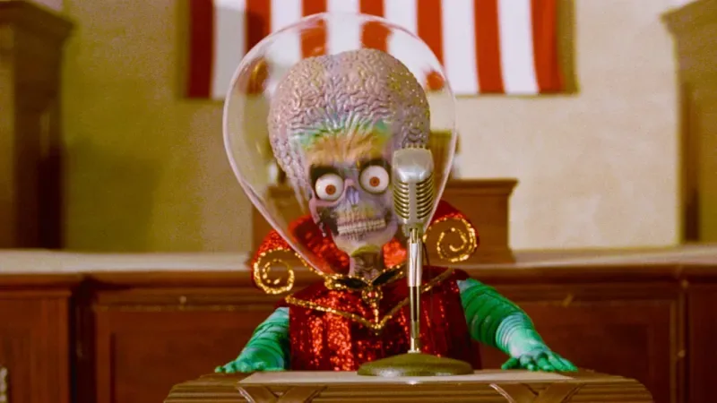¡Ack! Ack! Los marcianos de Tim Burton vuelven a la carga en 4K