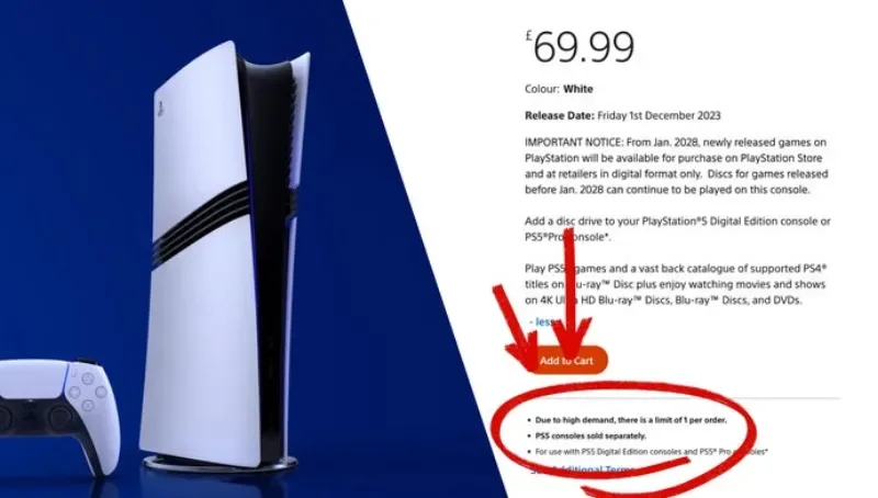 Sony limita las ventas de su lector externo a una unidad por pedido: la paradoja del fin de los discos físicos