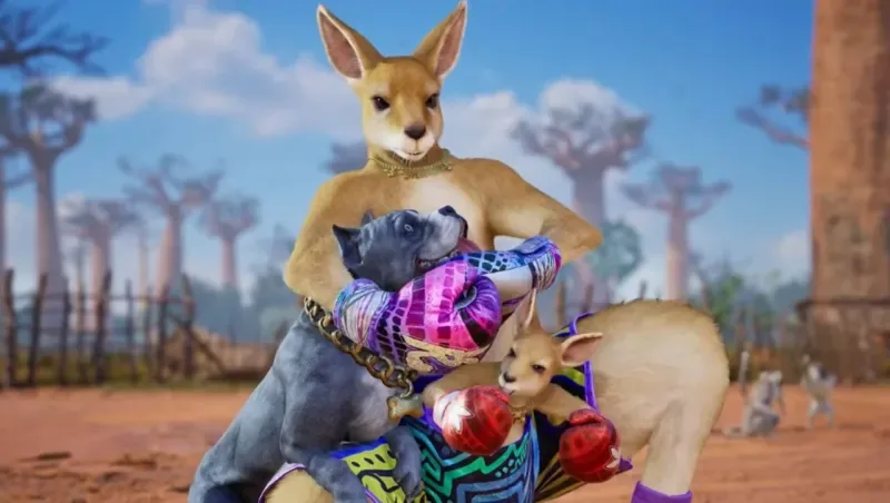 Tekken 8 se ríe de su propio drama: el canguro boxeador vuelve para joder a Harada