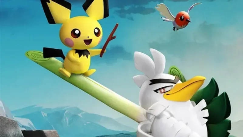 Los creadores de Wallace y Gromit meten a Pichu y Sirfetch'd en un lío de stop-motion que te va a flipar
