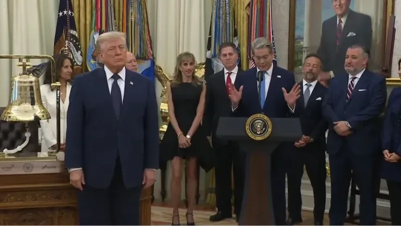 Trump vuelve a hacer de comercial de Dell: su cartera de acciones le sonríe