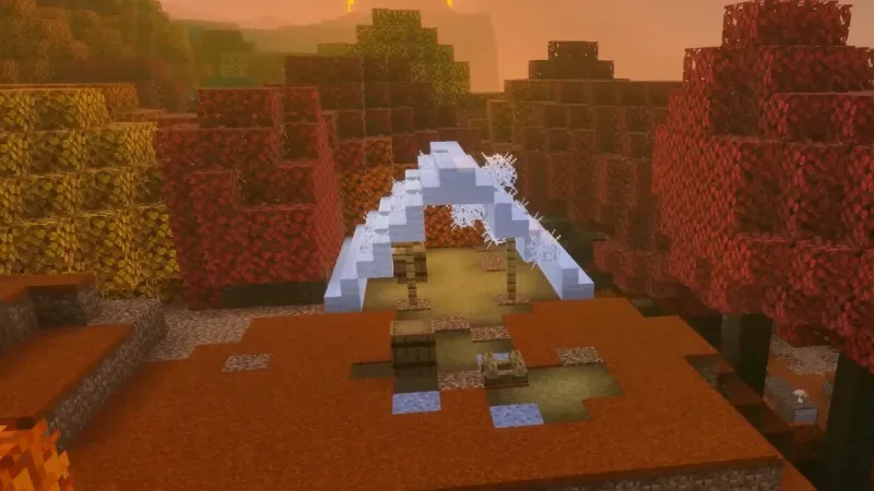 Minecraft ya tiene su rincón otoñal: el Dappled Forest llega para que te pongas creativo