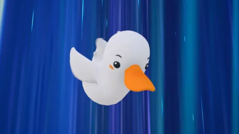 ¿Un pato con sombrero mágico que salta entre dimensiones? Pues sí, y mola más de lo que parece