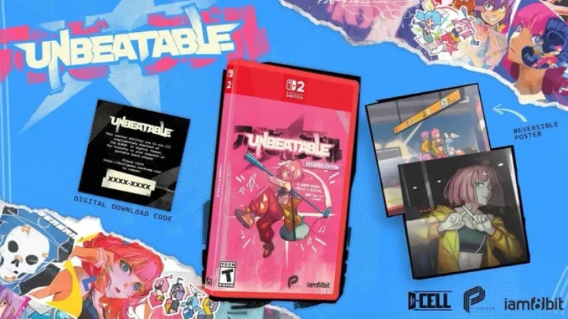 Unbeatable se apunta a la fiesta de Switch 2 con ritmo, DLC y físico