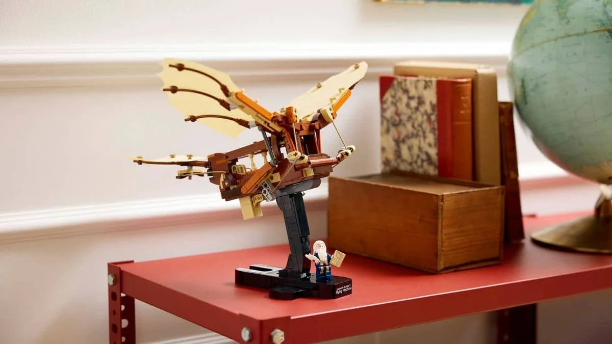 Lego y Da Vinci: el invento volador que te puedes llevar por menos de 40 pavos